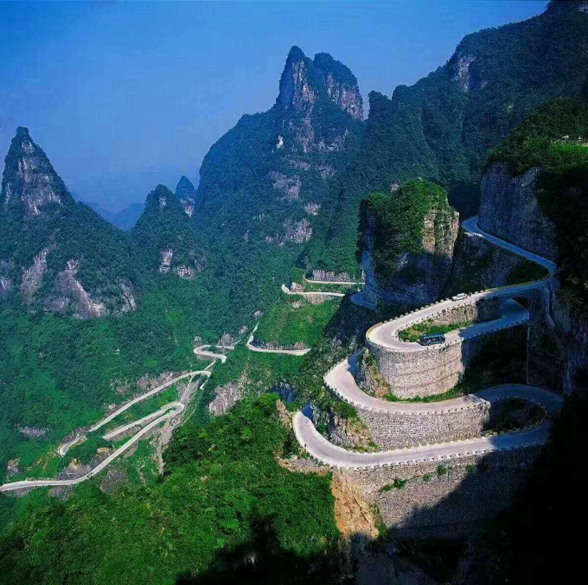 张家界森林公园~大峡谷玻璃桥~天门山最精华三日游路线 - 户外部落 桂林人论坛