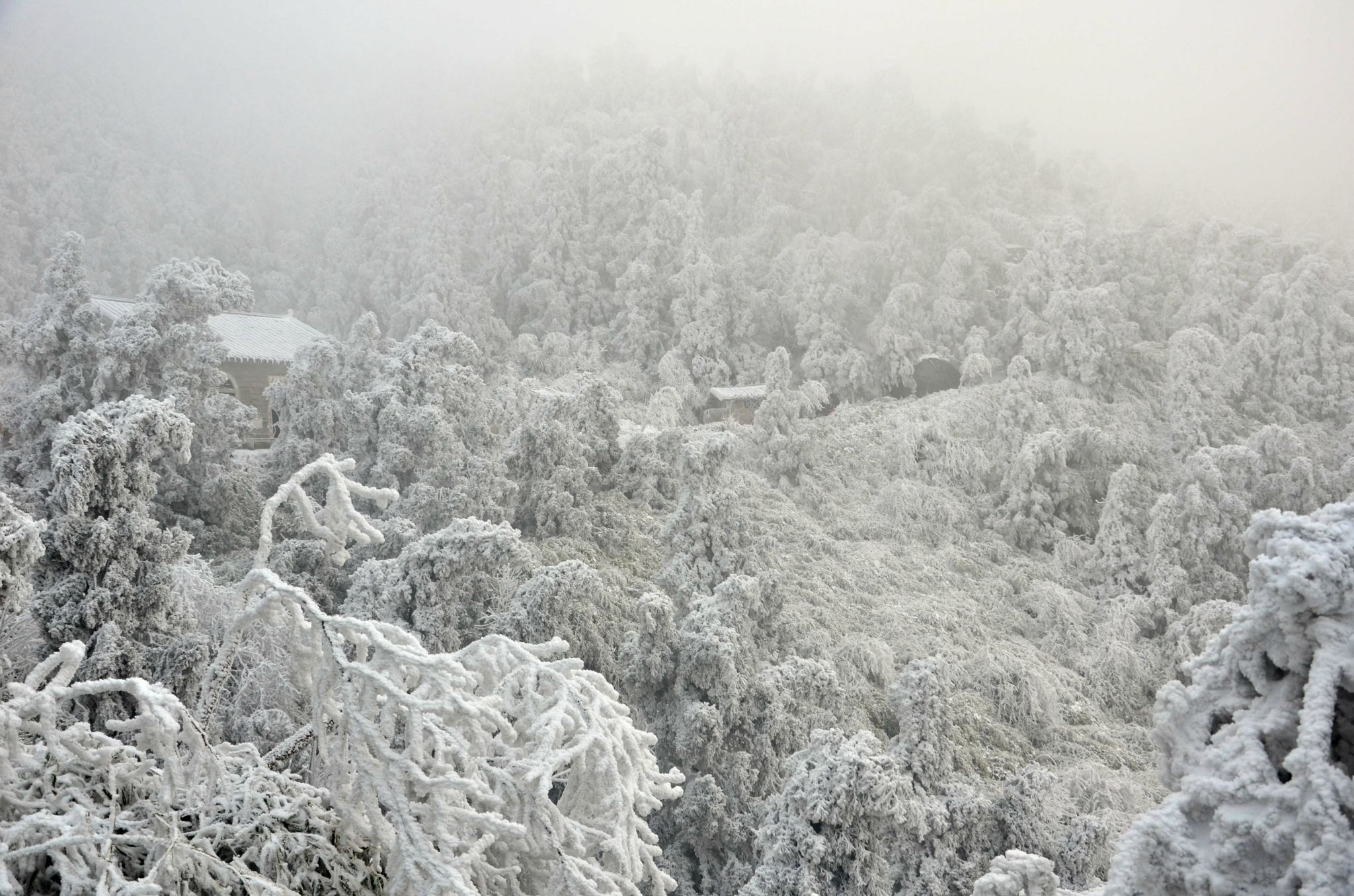 【衡山踏雪祈福】2018年1月20-21日 衡山雾凇