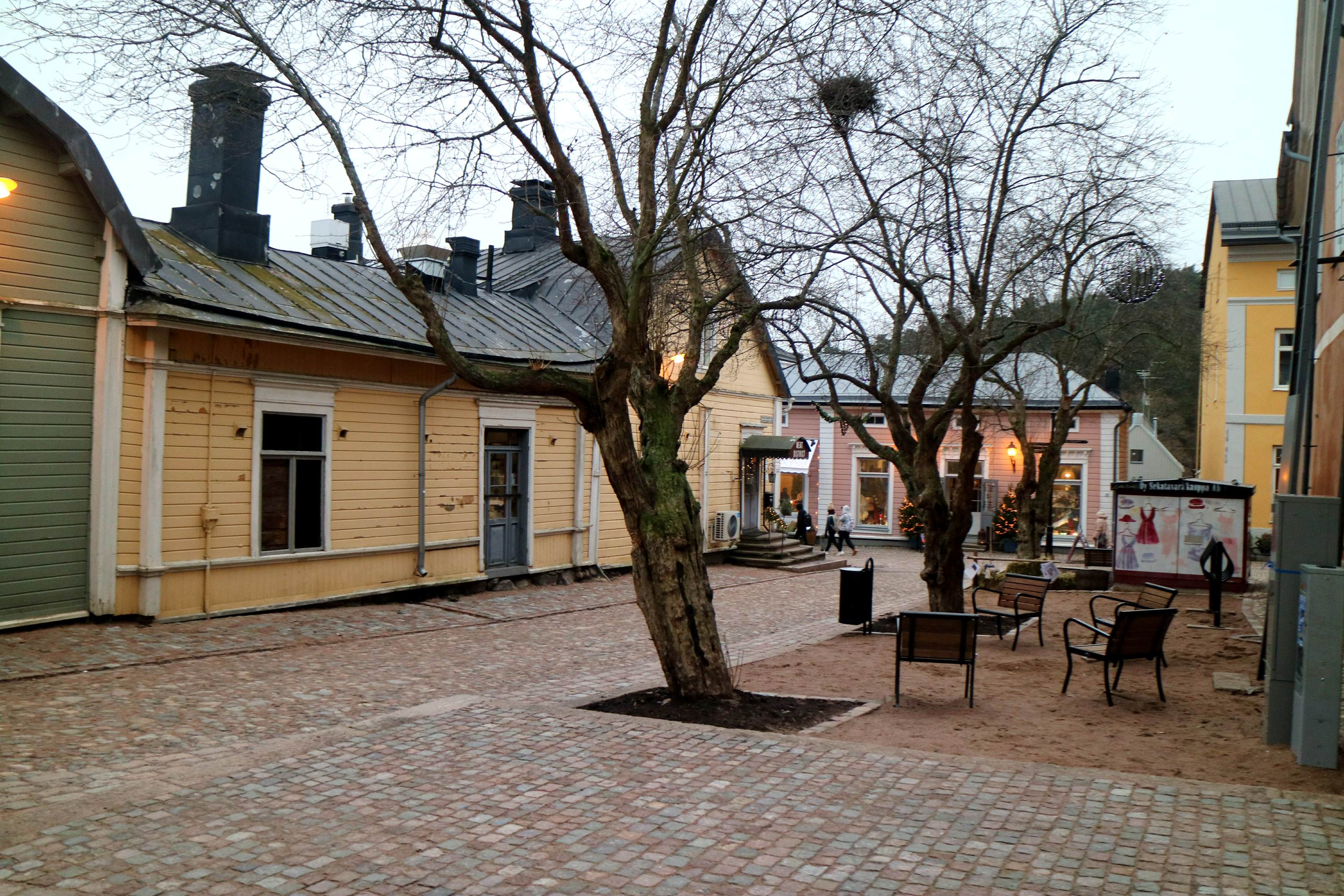 恬静的芬兰波尔沃小镇