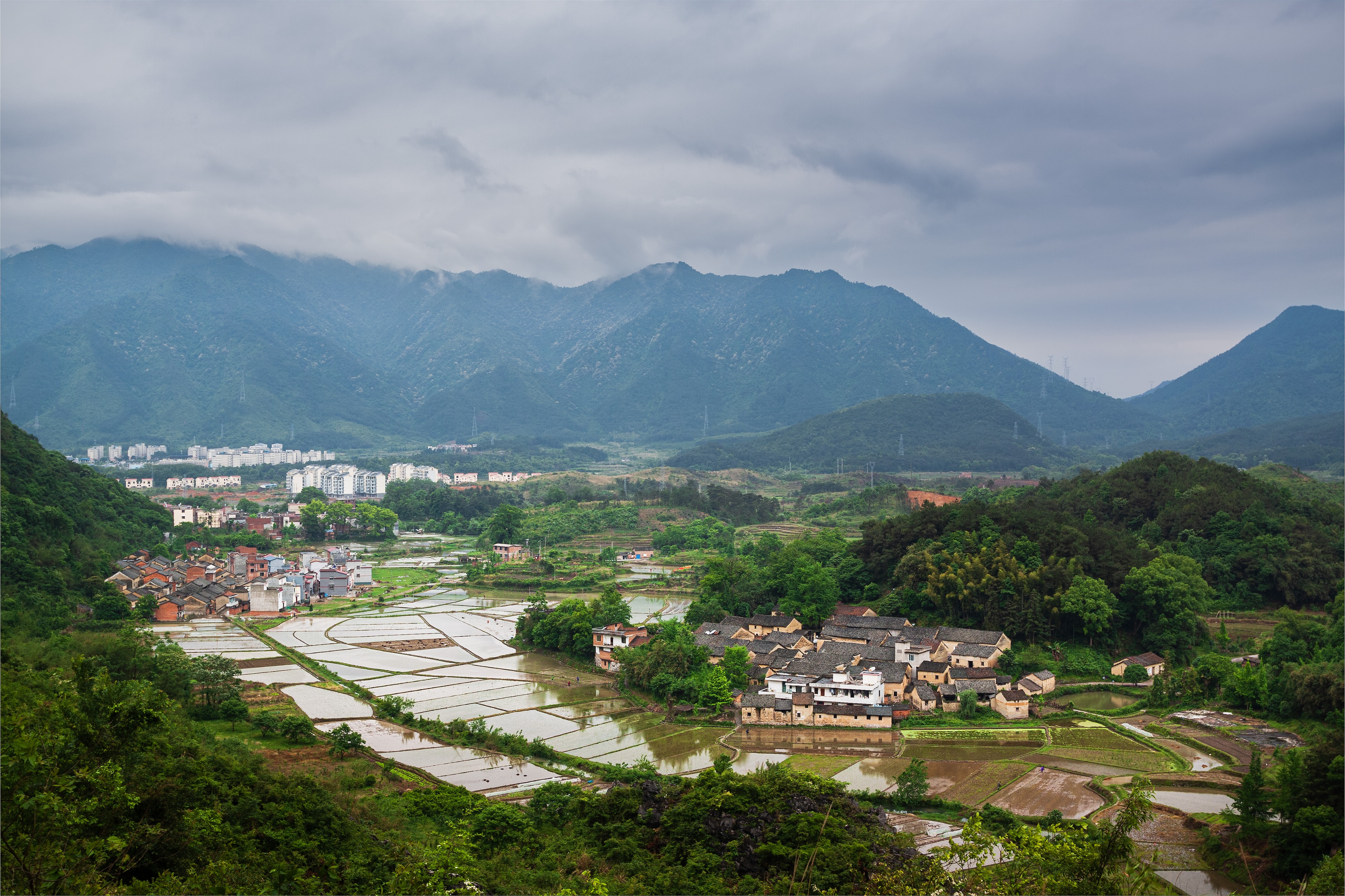 桂林市区周边田园