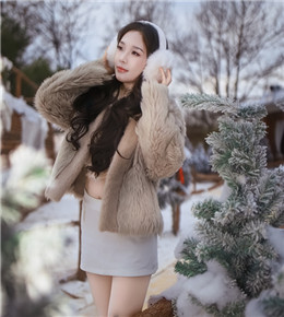 雪幕之后，私藏的温柔与慵懒