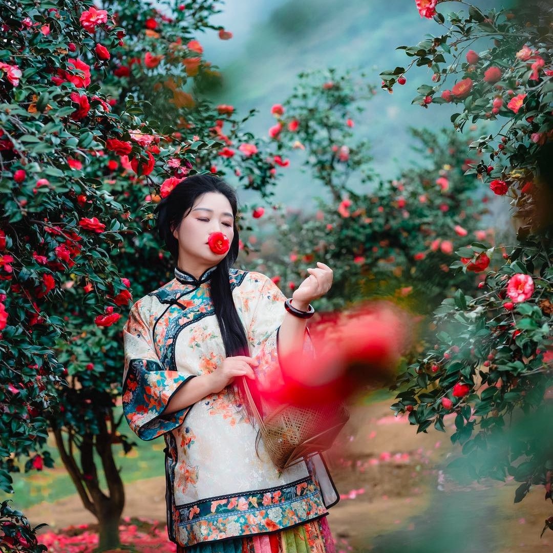 大概是桂林最大的茶花园