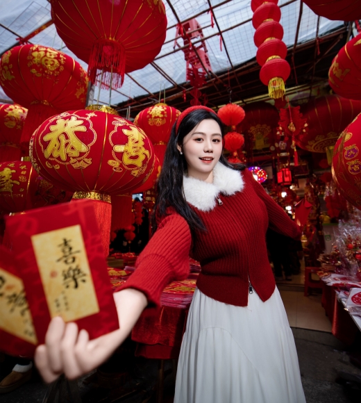瓦窑批发城/新年氛围感～