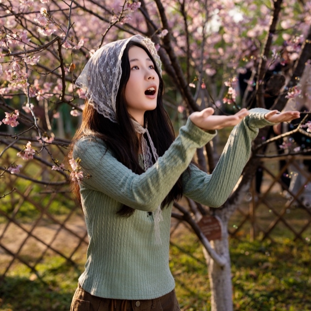 南溪山樱花开了～