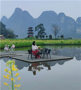 会仙玻璃田：春天的呼唤踏青