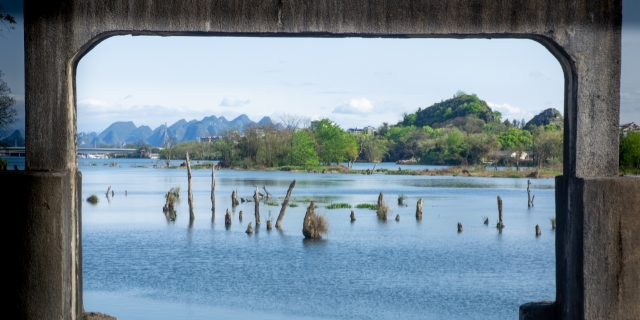 桂林春天里的洱海